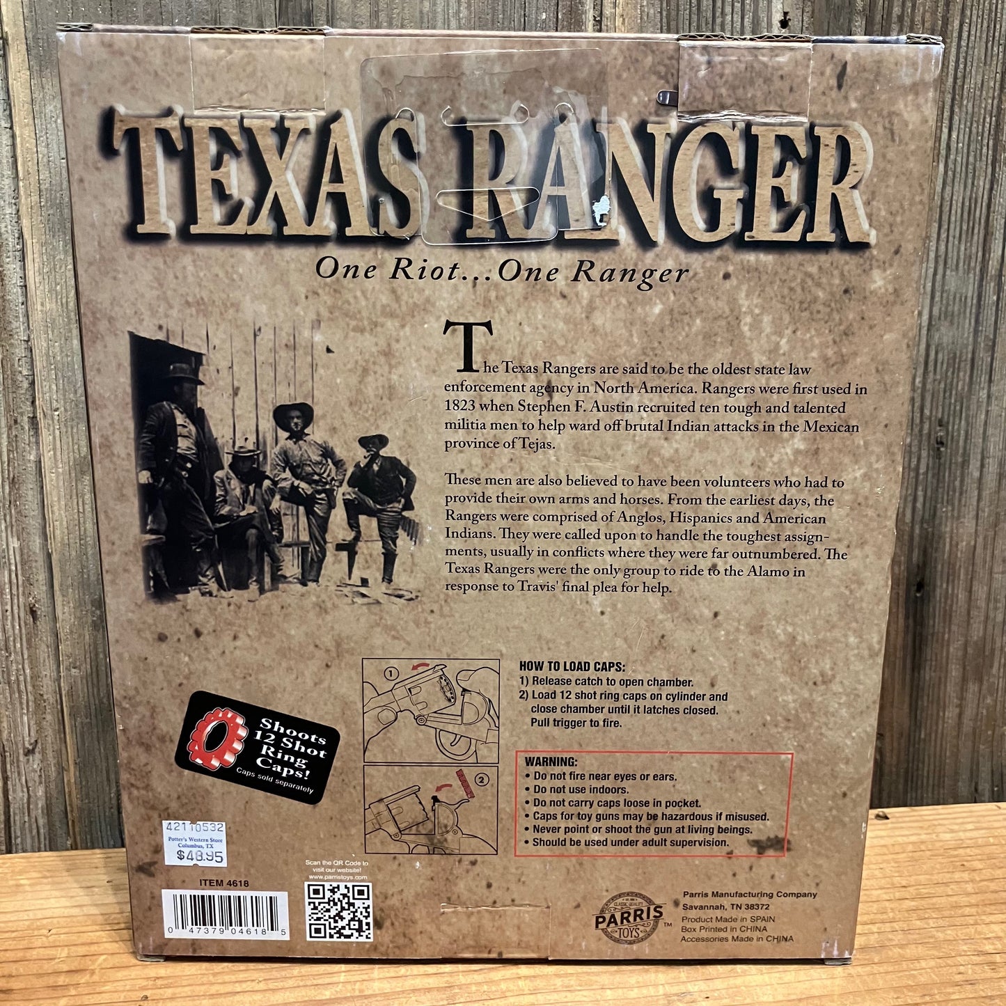 Texas Ranger Double Holster Set