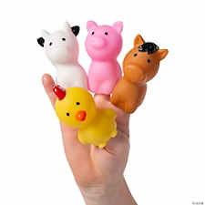 Farm Animal Finger Puppets