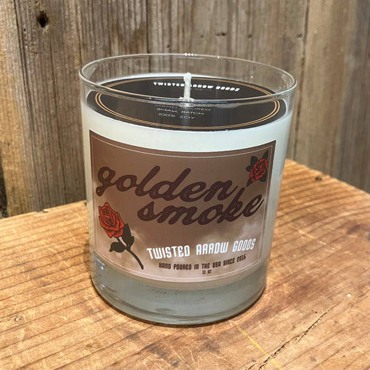 Golden Smoke Candle