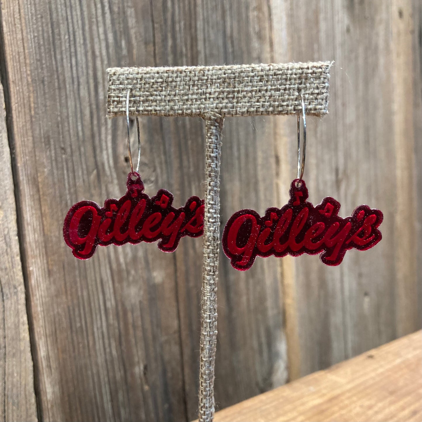 Gilley's Logo Earrings