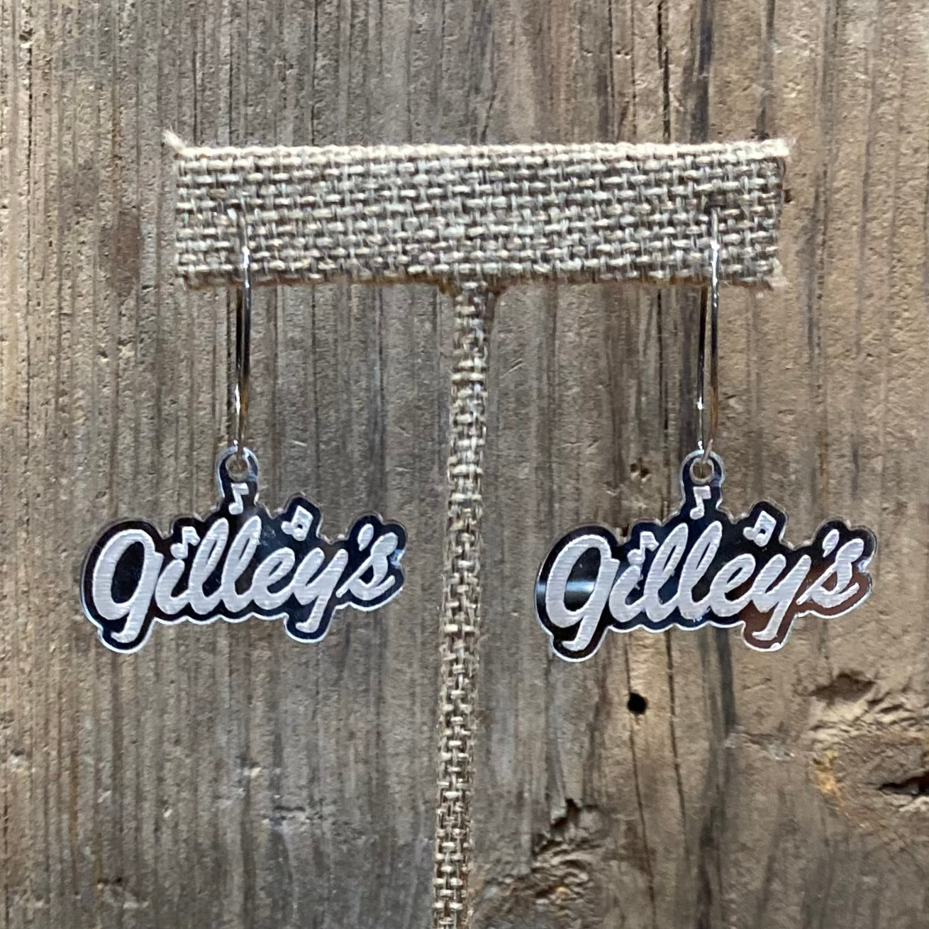 Gilley's Logo Earrings