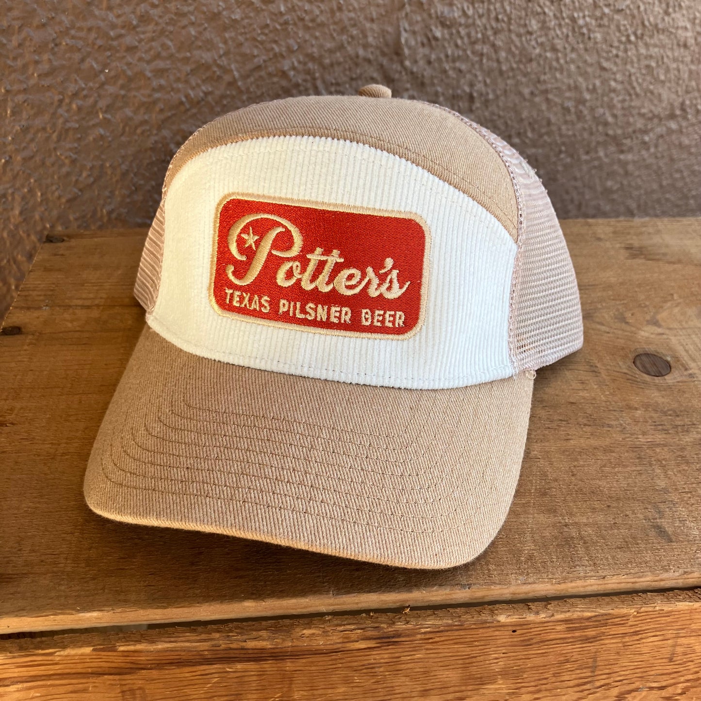 Potter's Pilsner Logo Caps