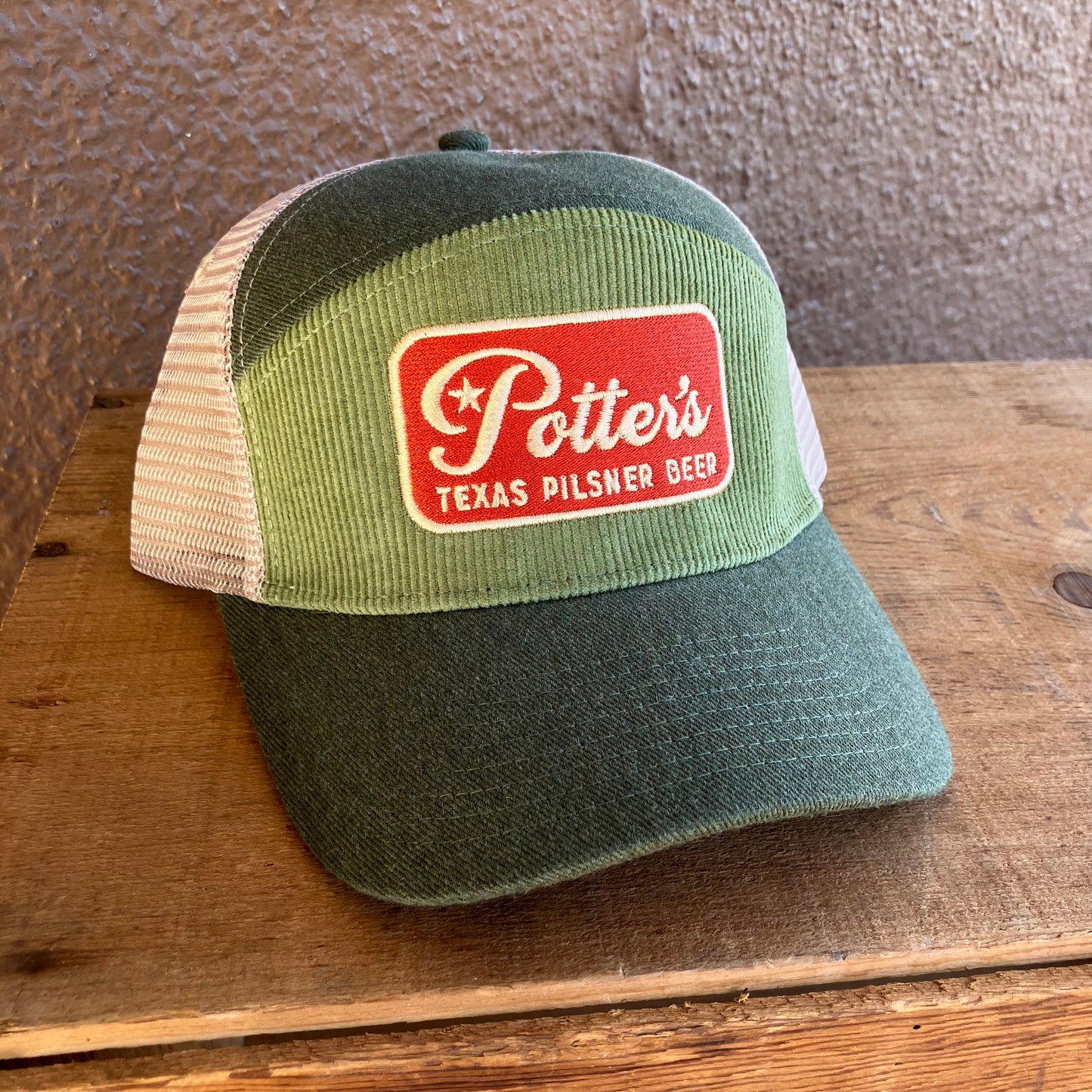 Potter's Pilsner Logo Caps
