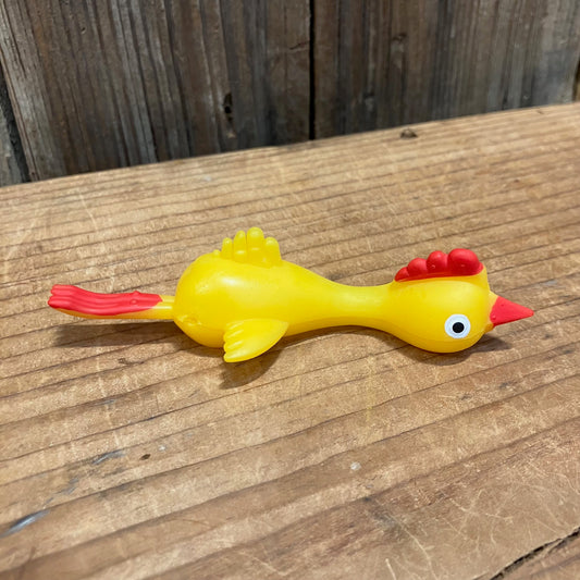 Flying Rubber Chicken Flinger Toy