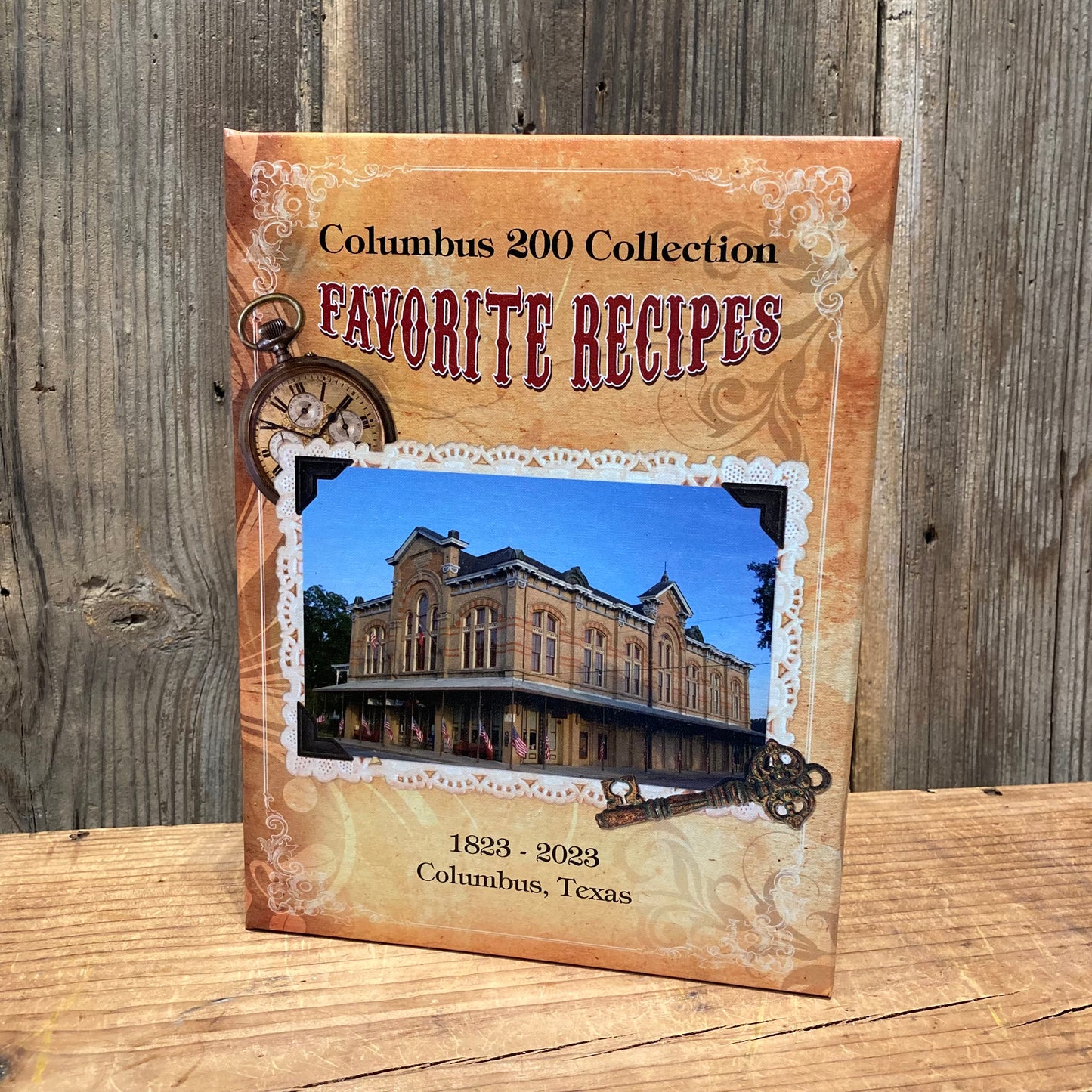 Columbus 200 Collection Cookbook

Collection of favorite recipes from families and folks throughout the area, in celebration of Columbus' Bicentennial in 2023. Makes a great keepsake or gift!

Front of book shows a picture of the Stafford Opera House in downtown Columbus.

*Sold on behalf of Columbus Chamber of Commerce*

156 pages

9.5" x 7" x 2"