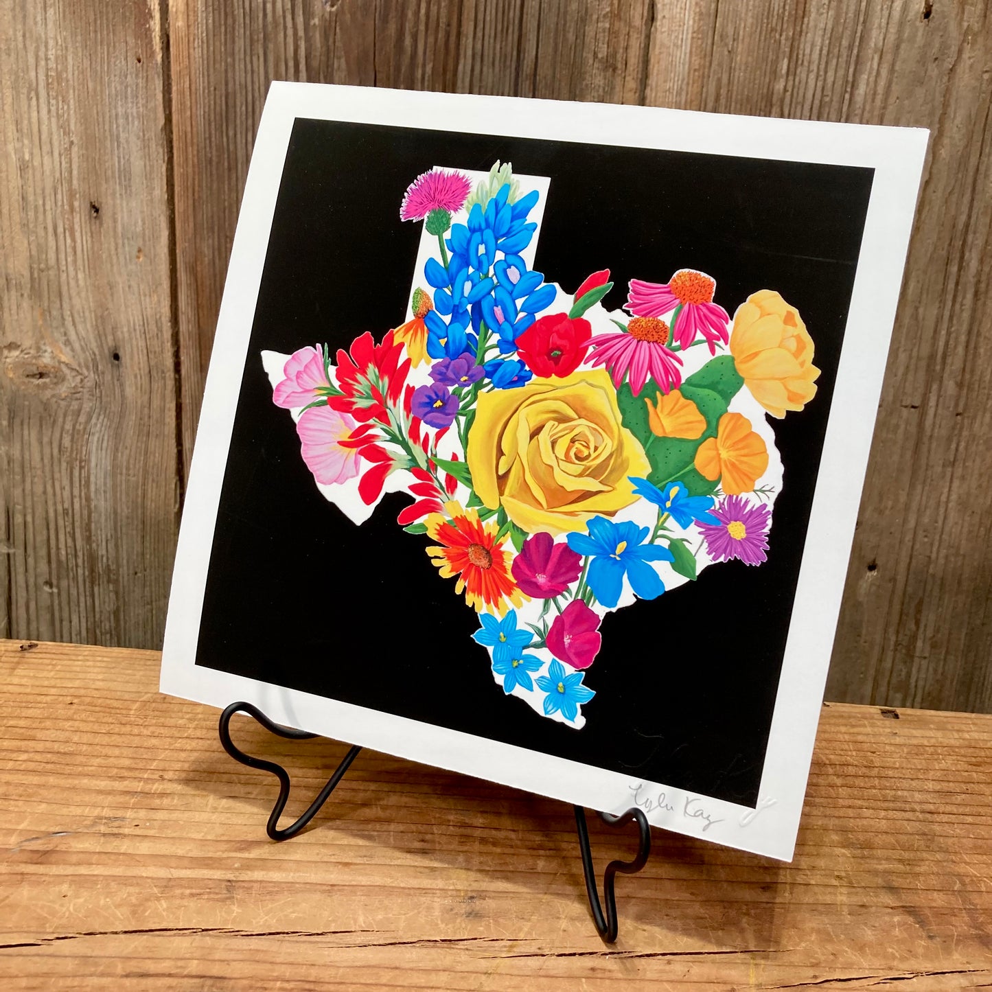 Texas Floral Giclée Print