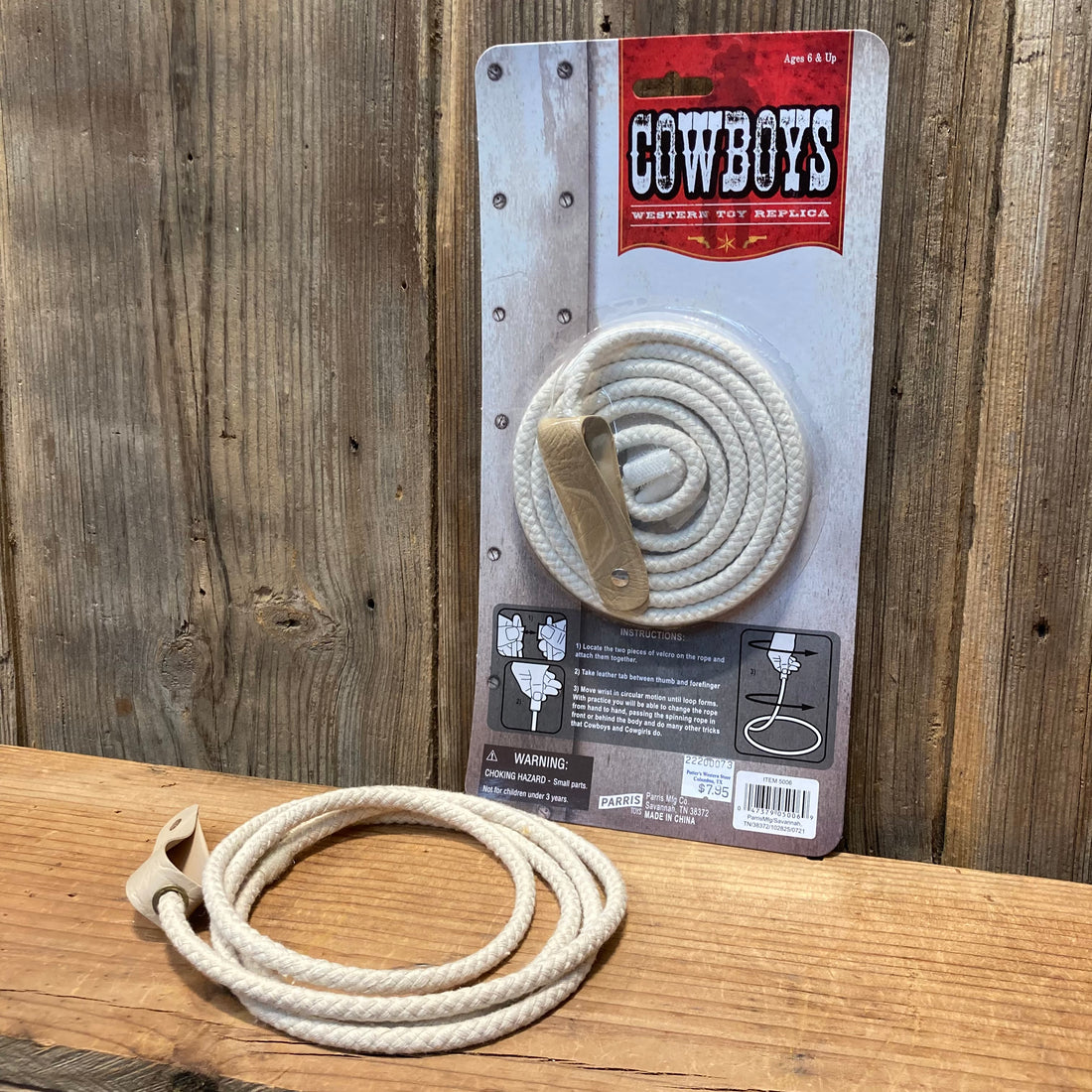 Kids Cowboy Trick Rope Toy – Western Lasso – Potter's Western Store
